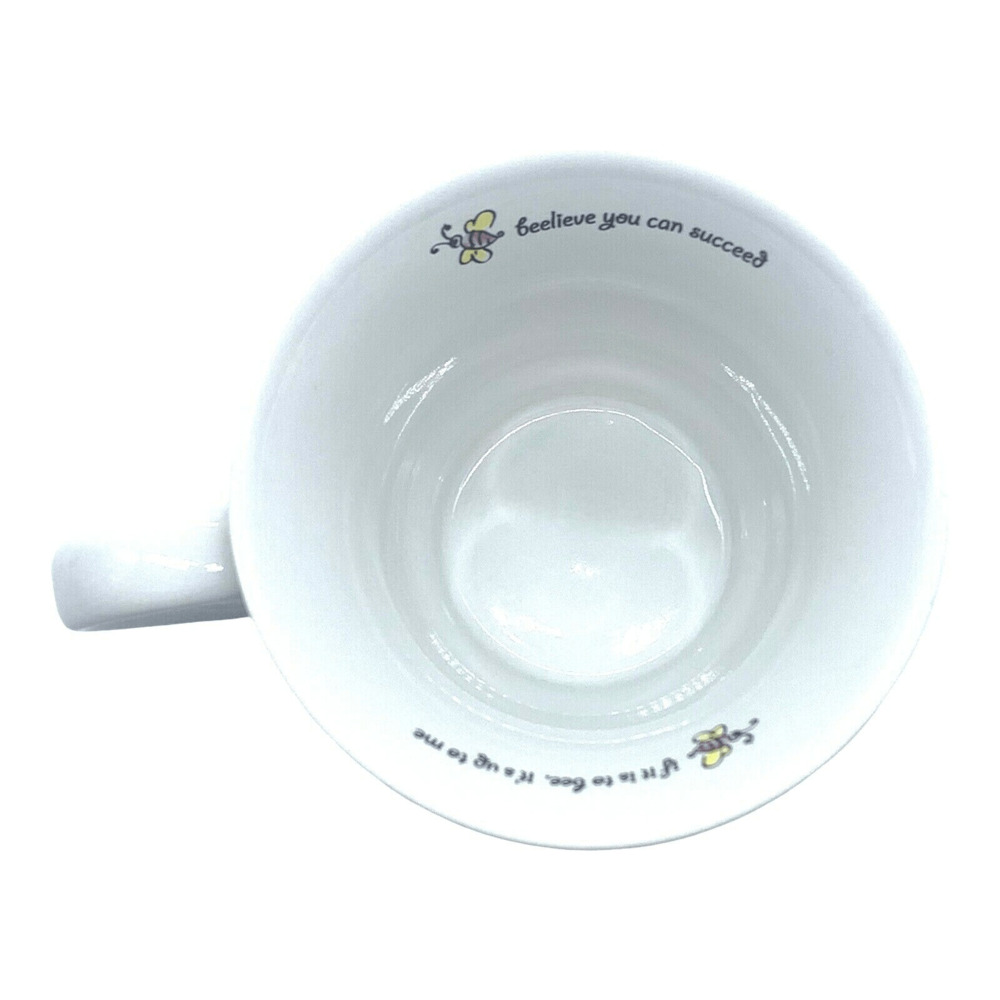 Mary Kay Bumblebee Believe Collectible Coffee Mug Tea Cup Inspirational - Picture 4 of 5